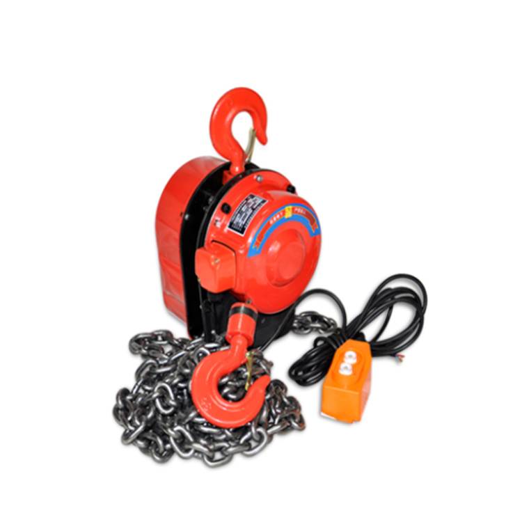 45kg Weight Electric Hoist 2t Dhs Type Hebei Manufacturer Chain Hoist Crane Lifting Tool With Long Chain For Middle East Market