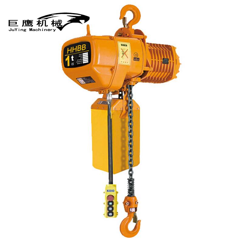 Juying Chain Electric Lifting Pulley Motor Hoist Block Electric Winch Portable Power Tools Made In China