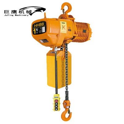 Juying Chain Electric Lifting Pulley Motor Hoist Block Electric Winch Portable Power Tools Made In China