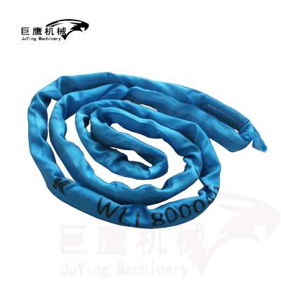 EN1492 EA type 100% polyester round crane lifting belt