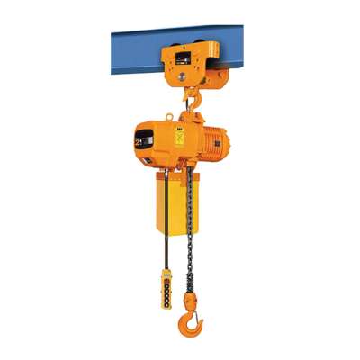 HHBB single type 5T electric  hoist with chain pulley block