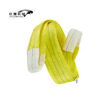 High quality  colorful  flat 5:1 and 6:1 3Ton,5ton,8ton,10ton double ply Polyester webbing sling  for industry