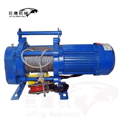 Small 500kg Electric Wire Rope Hoist Winch