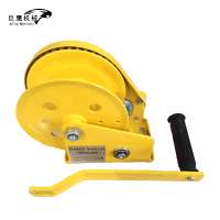 2000lbs Capacity Worm Gear Hand Winch with brake