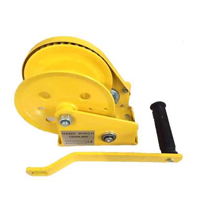 800lbs  brake hand winch for hoisting applications