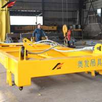 5 ton 60 ton 40 foot emi-automatic autotwist heavy duty adjust crane container spreader for sale